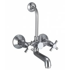 Snowbell Corsa Brass 2-in-1 Wall Mixer