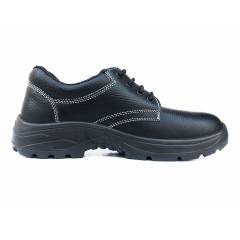 Ramer Arrow Steel Toe Black Safety Shoes, Size: 5 (Pack of 20)
