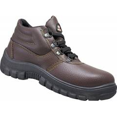 Prima PSF-25 Cosmo Steel Toe Brown Safety Shoes, Size: 6