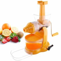 SM Pro-Grand Orange Manual Hand Fruit Juicer with Waste Collector
