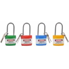Asian Loto ANL14 Long Shackle Lockout Padlock (Pack of 4)