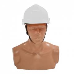 Saviour White Tough Hat With Ratchet, HPSAV-THRW