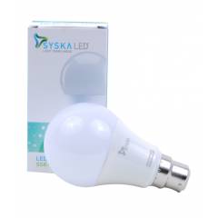 Syska 9W B-22 LED Bulbs (Pack of 8)