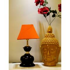 Tucasa Table Lamp with Square Shade, LG-463, Weight: 450 g