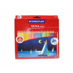 Staedtler 137 TC 24 ABS Luna Aquarell Water Color Pencils (Pack of 24)