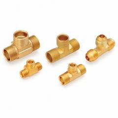 Bhumi Brass & Alloy 0.75 Inch Brass Tube Fitting Tee