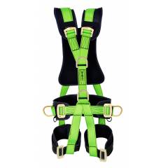 Karam Rhino Full Body Harness with Twisted Rope E.A. Forked Lanyard, PN56(PN351)