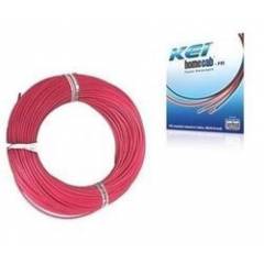 KEI 1sqmm 90m Red Homecab FR PVC Insulated Unsheathed Multistrand Cable