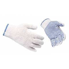 Sunlong Dotted Hand Gloves (One Side PVC Dots), ASL-1002 (Pack of 5)