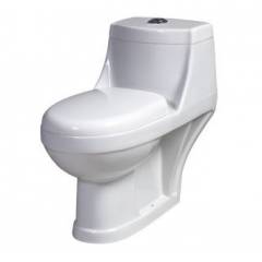 Varmora Alaska White Venia Series S Trap One Piece Water Closet, Dimensions: 700x375x670 mm