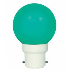 Dolphin 0.5W B-22 Green LED Bulbs, DG100 (Pack of 100)