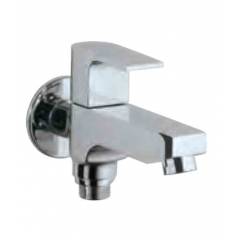 Jaquar Chrome Gold Aria Two Way Bibcock With Wall Flange, ARI-39041