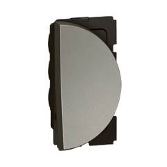 Legrand Arteor 6A 1 Way Round Magnesium Push Button (Right), 5733 61 (Pack of 20)