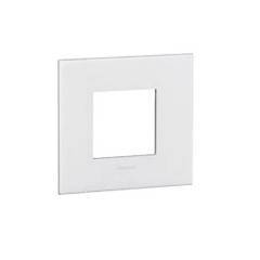 Legrand Arteor 3 Module White Square Cover Plate With Frame, 5757 20 (Pack of 10)