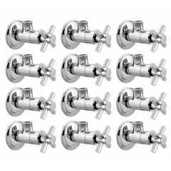 Snowbell Corsa Brass Chrome Plated Angle Faucet (Pack of 12)