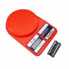 Stealodeal 10 Kg Red Electronic Kitchen Weighing Machine, SF-400 10kg-AA