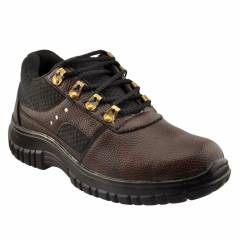 mBold 77 Steel Toe Brown Safety Shoes, Size: 8