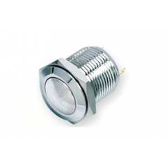 Antech FLM16SS-BJ-T-2P Push Button, Voltage: 24 V (Pack of 2)
