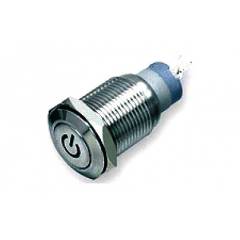 Antech FLM-19SS-FJ-C-11-5P Push Button, Voltage: 110 V (Pack of 2)