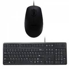 Dell KB212-B Wired Black Keyboard Mouse Combo