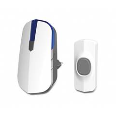 Goldmedal Gloria Blue Wireless Indoor Chime with Remote & LED Light