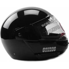 Studds Ninja Black Flip up Helmet, Size (Large, 580 mm)