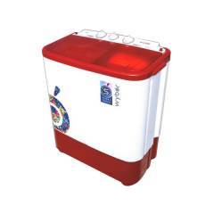 Wybor 6.5kg Red Semi Automatic Top Load Washing Machine