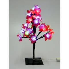 Tucasa Red LED Tree Lamp, DW-42
