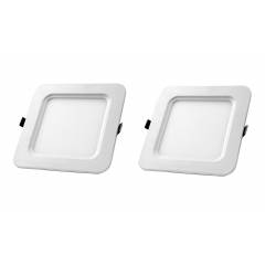 Aaditya ADIPSQR20-2 20W Square LED Panel Light (Pack of 2)