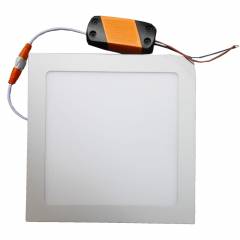 LumoGen 18W Square Warm White Slim LED Panel Light