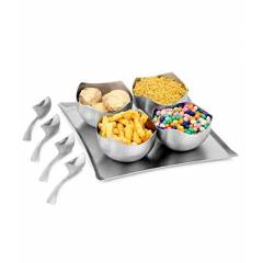 Airan 4 In 1 Stainless Steel Nano Server with Spoon