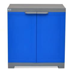 Nilkamal Freedom Mini Small Deep Blue Plastic Storage Cabinet