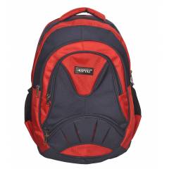 SPYKI PJ22 Red Smart and Specious Polyester Laptop Backpack