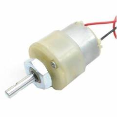Techtonics TECH3014 6rpm 12V Center Shaft Geared DC Motor with clamp