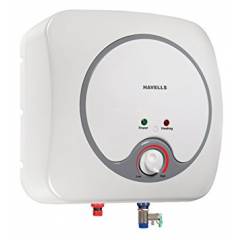 Havells 15 Litre SWH SP White & Grey Quatro Storage Water Heater, GHWEQTTWH015