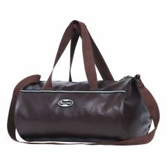 Polestar Brown Leatherette Duffel Bag