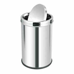 SS Silverware 10 Litre Stainless Steel Swing Dustbin