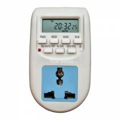 True Sense Energy Saving Digital Timer Programmable Electronic Socket Timer Switch 230V 10A, TS-03 (Pack of 5)
