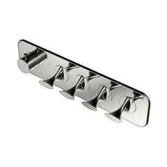 Bravat Wellness Series TW-0-09 Twist Series- Thermostatic Mixer with 4 Outlets Trim Kit