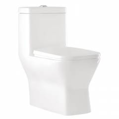 Kerovit Kennedy Single Piece Water Closet, NL-856, Colour: White, Size: 220 mm