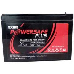 Exide 7Ah 12V Powersafe Plus Battery, EP7-12