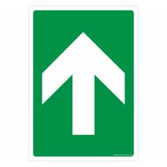 Safety Sign Store Arrow Up Sign Board, GS845-A4AL-01