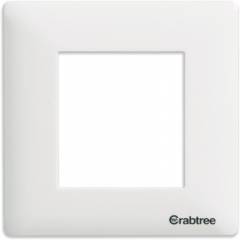 Crabtree Athena 2 Module White Cover Plate, ACAPNCWV02