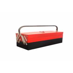 Pahal 5 Compartment Tool Box, Dimensions: 24x8x8 in