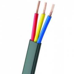RISTACAB 25 Sqmm 3 Core 100m Black PVC Sheathed Submersible Flat Cable