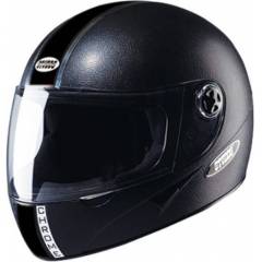 Studds Chrome Economy Black Full Face Helmet, Size (XL, 600 mm)