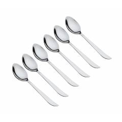 Elegante Symphony Stainless Steel Baby Spoon, SL-031 (Pack of 6)