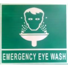 ITE 1x1 ft Retro Reflective Emergency Eye Wash Sign Board