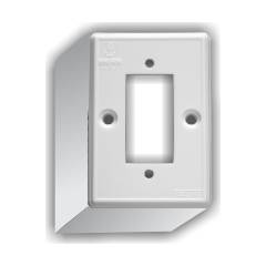 Anchor Penta White Domestic Surface Mounting Gang Box, 7010