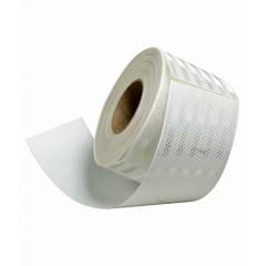Clickforsign 2 Inch White Reflective Adhesive Tape, 2 feet